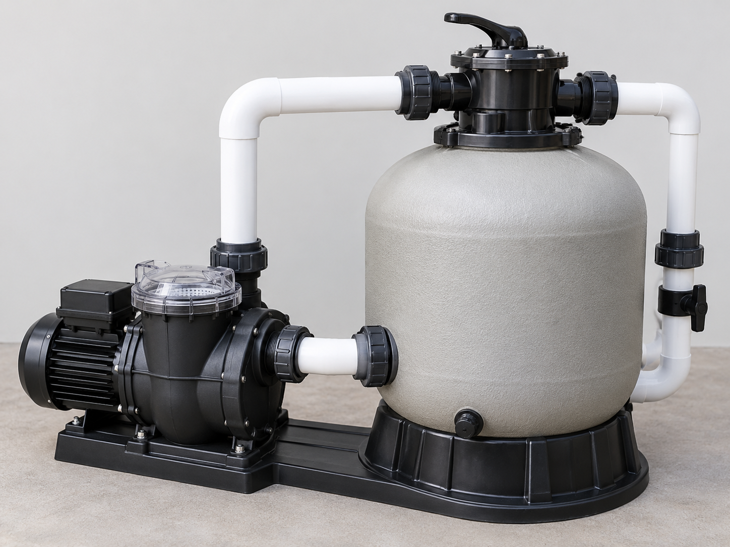 Pool Filter and Pump Assembly